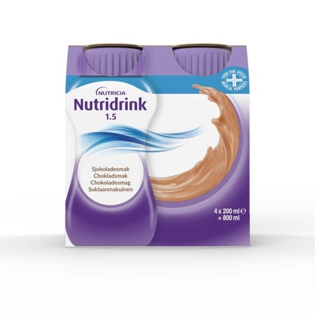Nutridrink næringsdrikk kakao 4x200 ml