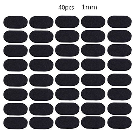 40 delar självhäftande nässkydd för glasögon, solglasögon, läsglasögon