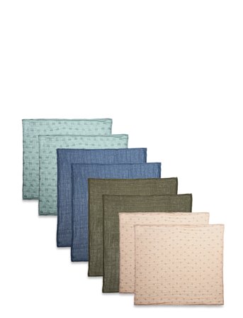 Pippi | Organic Cloth Muslin (8-Pack) | 65X65CM