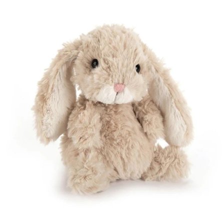 Jellycat Yummy Bunny Beige Platt Leksak 15 cm