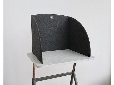 Matting Bordsskärm ActiveS Fokus - Lyreco - Skolmöbler och inredning - Ljudabsorbenter - Bordskärmar