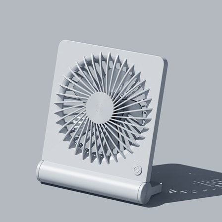 1 kpl Mini-kannettava tuuletin - miellyttävään viilennykseen - Ihanteellinen kotiin, toimistoon ja matkalle