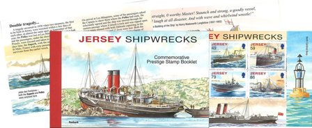 Jersey - Skibsvrag - Postfrisk prestige hæfte