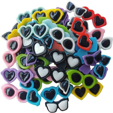 Resin Charms Mini-aurinkolasit askarteluun Doll-aurinkolasit