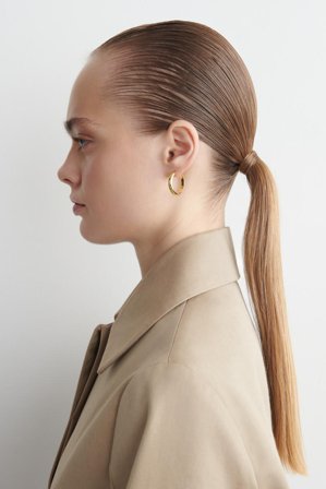 COS Hoop Earrings in Gold - Women
