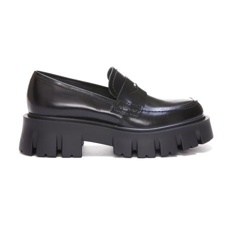 Premiata, Flat shoes Zwart, Dames, Maat:37 EU