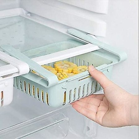 Køleskabsopdelingslag Opbevaringsstativ Organizer