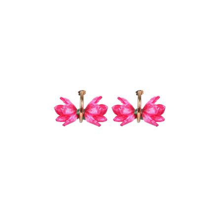 La DoubleJ Earrings rosa, Dam Örhängen, Dam, Storlek: ONE SIZE