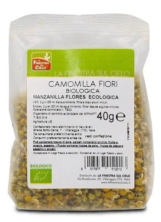 Biotobio Camomilla Fiori Bio 40g