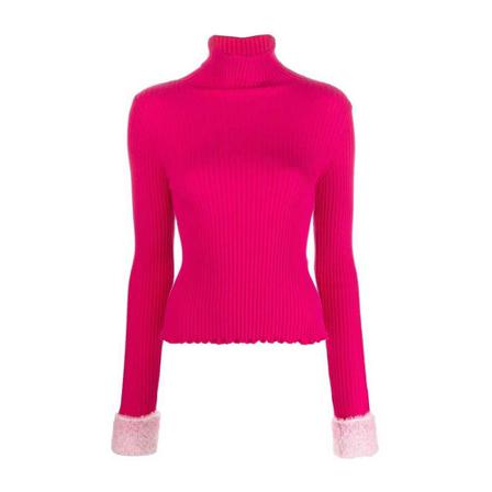 Blugirl, Turtlenecks Roze, Dames, Maat:S