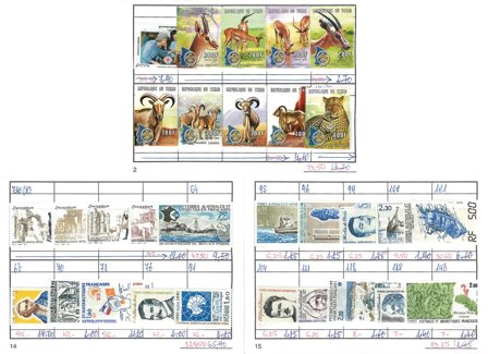 Franske kolonier - Samling i 1 udvalgshæfte - Postfrisk