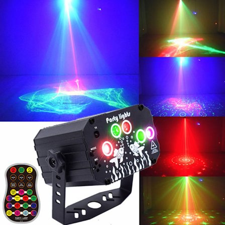 DJ-festlys scene laser - nordlys-effekt RGB-lyd