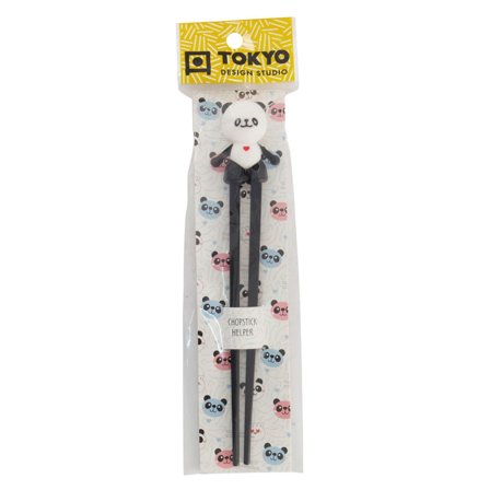 Tokyo design studio Lasten syömäpuikot, musta panda