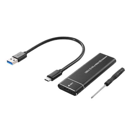 M.2 NVMe SSD Kabinet Adapter 10 Gbps USB-C 3.1 Gen2 NVMe Kabinet Eksternt Kabinet NVMe Læser NVMe