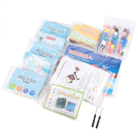 DIY-puslespillmodell Vitenskap Eksperiment Utstyr Materiale Baby Utviklingsleker