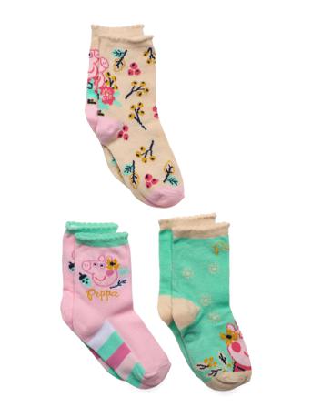 3 Pack Socks Socks & Tights Socks Multi/mønstret Gurli Gris