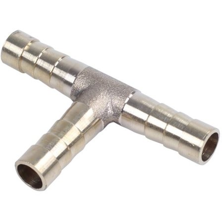 8 mm T-formet luftgass drivstoff bensinslange skjøtestykke rørkontakt