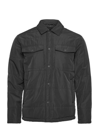 Onslewis Life Quilted Jacket Otw Vd Foret Jakke Sort ONLY & SONS
