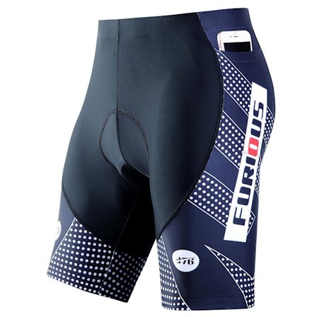 Miesten pyöräilyshortsit 3D-pehmusteella, nopeasti kuivuvat pyöräilytrikoot, puolipitkät housut