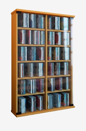 VCM - Cd/DVD-torn Roma för 300 Cd's - Beige - Hyllor & förvaring - Från Homeroom