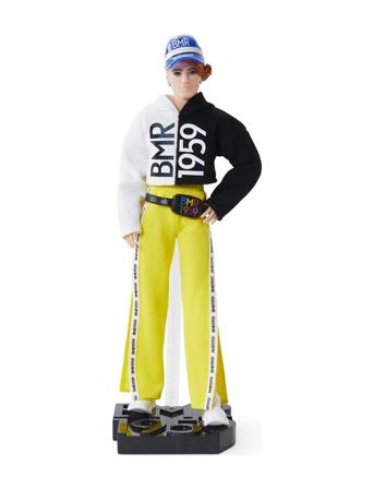 Barbie Bmr1959 Doll - Split Color Hoodie Toys Dolls & Accessories Dolls Multi/mønstret Barbie