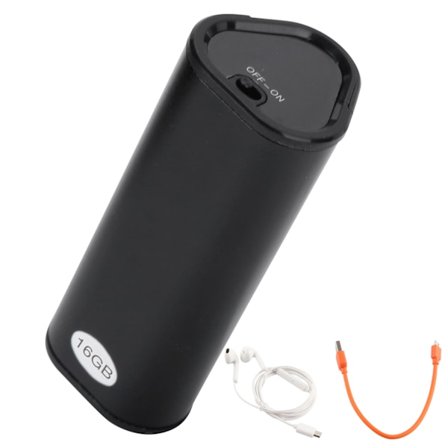 Q51 Optagelsesenhed Høj Definition Støjreduktion Lang Standbytid Stemmeoptager 16GB