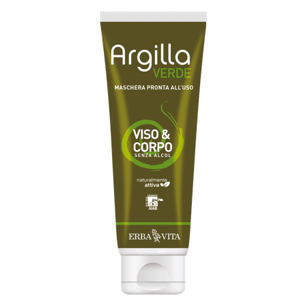 Argilla Verde Maschera Viso E Corpo 250ml