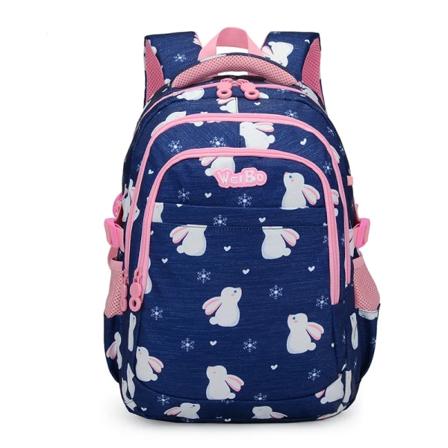 Søte skoleryggsekker for barn Kawaii skolesekker for barn Jenter Lette skolevesker for barneskoleelever Håndvesker og pennalsett Blue
