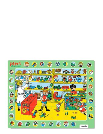 Pippi - Frame Cardboard Puzzle - Thingfinder Patterned Barbo Toys
