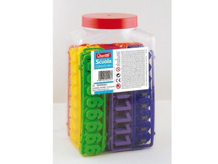 QUERCETTI Magnetsiffror 288/fp - Lyreco - Skola och förskola - Lekmaterial - Bygglek, konstruktion och mosaik