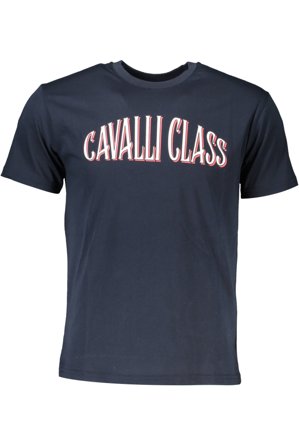 Cavalli Class T-shirt Maniche Corte Uomo Blu