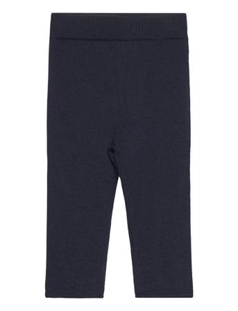 Baby Straight Pants Leggings Marineblå FUB*Betinget Tilbud