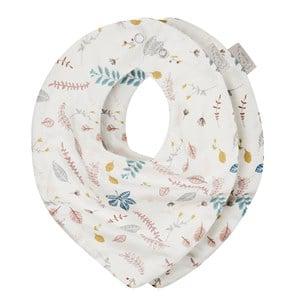 Cam Cam 2-Pack Pressed Leaves Rose Teething Bib One Size - Baby feeding - One size - White