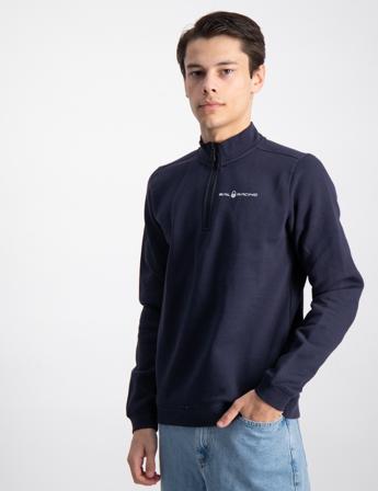 Sail Racing JR RACE HEAVY T-NECK Blau Pullover Jungen - Kidsbrandstore