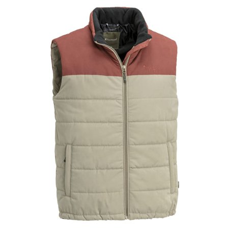Pinewood Men's Värnamo Padded Vest Men lined vests Brown L