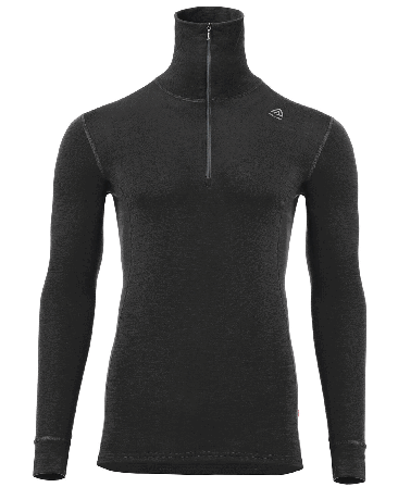 Aclima M's WarmWool Polo Jet Black