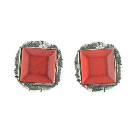 Yves Saint Laurent Vintage, Pre-owned Earrings Rood, Dames, Maat:ONE Size
