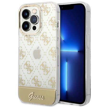 Guess GUHCP14LHG4MHG iPhone 14 Pro 6.1 "gull / gull hardcase 4G Pattern Script