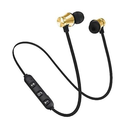Xt11 Magnetiska Trådlösa Bluetooth Hörlurar Sport Löpning In-Ear Trådlösa Spelheadset Med Mic Halsband Sport Hörlurar (FMY)