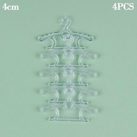 4stk Mini Hangers Kjole Tøj Hængende 4CM4STK 4STK
