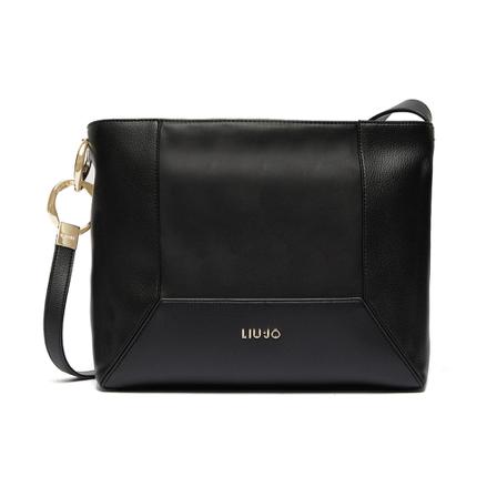 Liu Jo, Shoulder bag with jewel detail Zwart, Dames, Maat:ONE Size