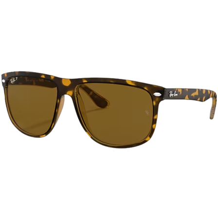 Ray-Ban Boyfriend Polished Light Havana Brown Polarized