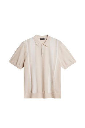 J.Lindeberg - Reymond Stripe Knit Polo - Grey - Homme - L