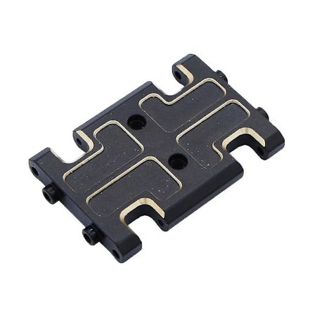 Messinkirunko Skid Plate Vaihteiston Kiinnitys Axial Ax24 1/24 Rc Crawler Auton Päivitysosat Tarvikkeet