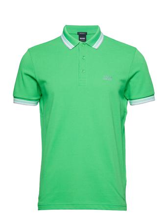 Paddy Polos Short-sleeved Grønn BOSS