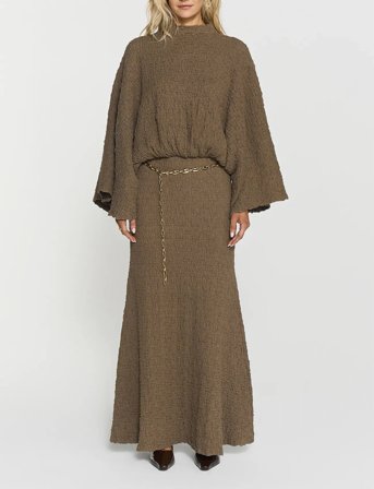 Twist & Tango Izlo Dress - Khaki green - M