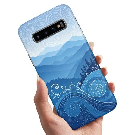 Samsung Galaxy S10e - Cover/Mobilcover Blue Hills