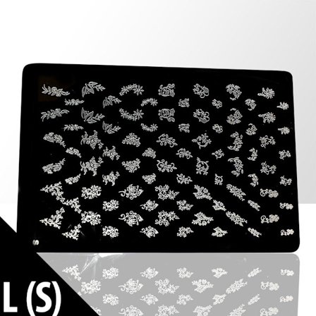 Leimalevy - Kynsikoristeet - L(S) - Suorakulmio