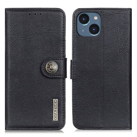 KHAZNEH iPhone 15 Plus Plånboksfodral - Svart