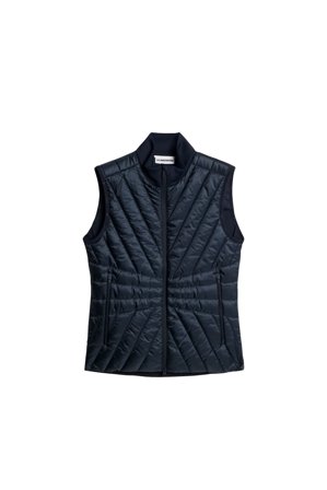 J.Lindeberg - Holma Quilt Hybrid Vest - Golf - Blue - Women - XL